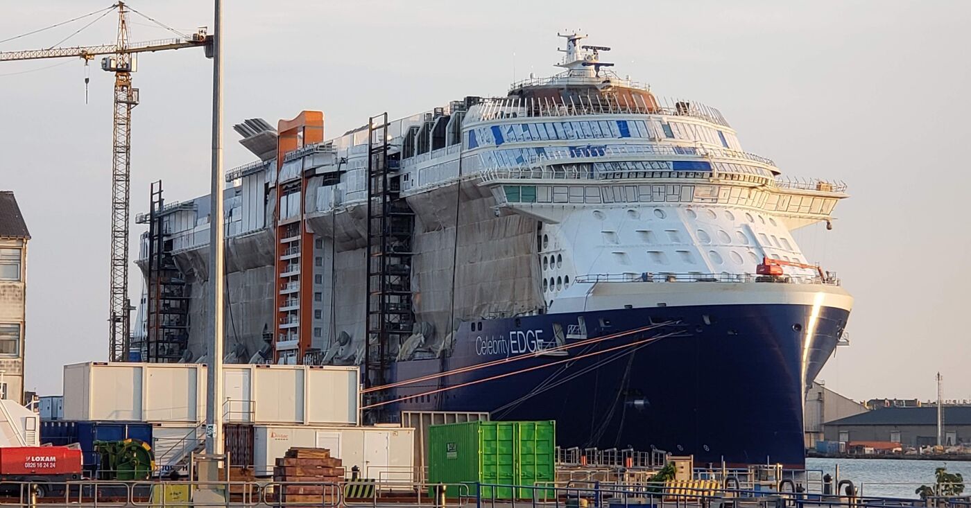 Celebrity Edge Ship Build (2017-2018)